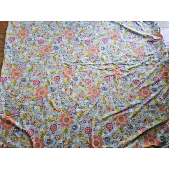 Pottery Barn Floral Colorful Duvet Full/Queen 86x86 Rare EUC Retired - Picture 4 of 6